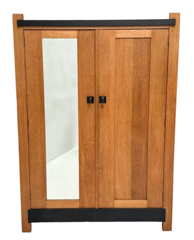 Art Deco Modernist Armoire or Wardrobe by Hendrik Wouda for Pander, 1924